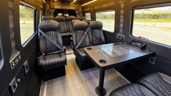 laredo 12 passenger sprinter van interior