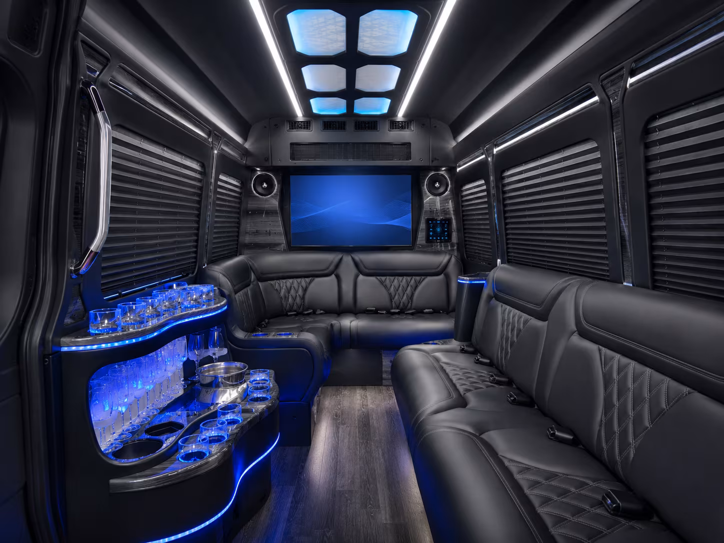 daily employee shuttle sprinter vans for recurring commuter routes in laredo