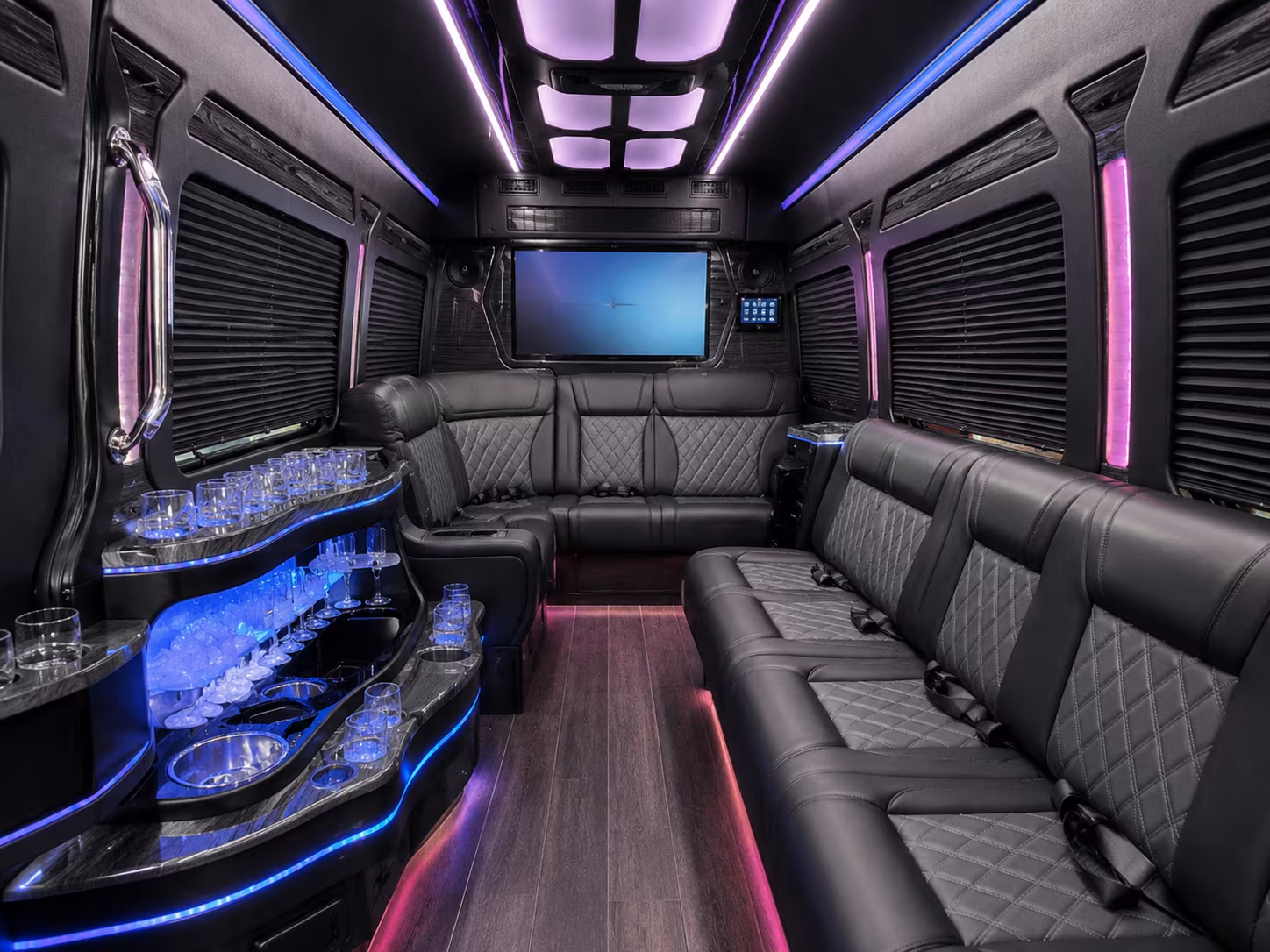 laredo sprinter limousine interior