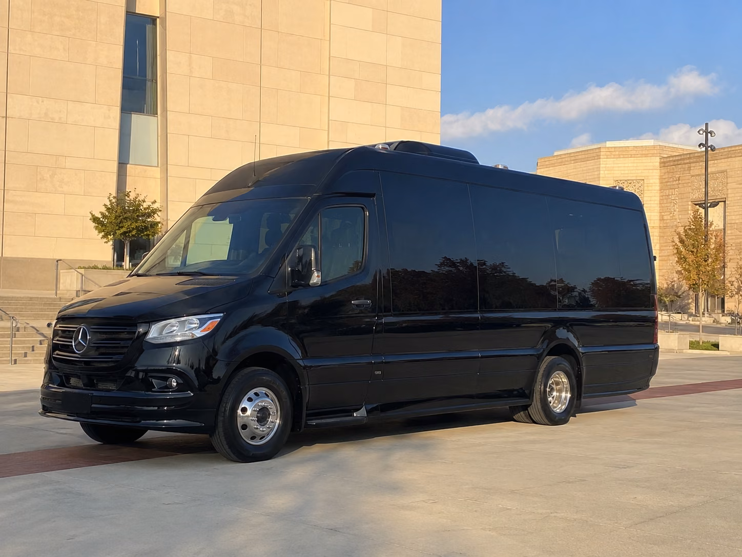 laredo sprinter van booking step 1